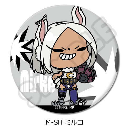 『僕のヒーローアカデミア』みんなmochocho化大作戦! 第2弾 丸形缶バッジ(57mm) M-SH ミルコ